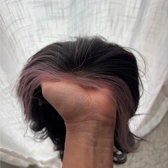 Karys Crimson Petal Wig by Chelsey Smith Crowns - Picture 6 of 7